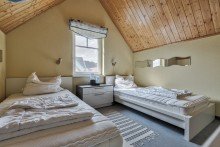 Schlafzimmer Kinder Mit direktem Wasserzugang, privatem Bootsanleger und Insel-Lage: Ferienhaus im Hafendorf Rheinsberg