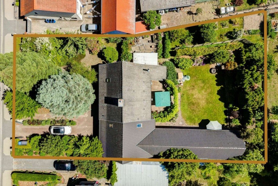 Luftaufnahme des Anwesens Einfamilienhaus Bad Belzig