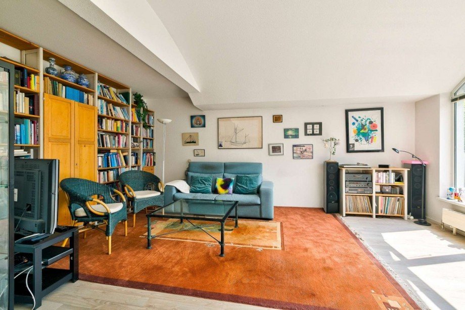 Wohnzimmer Dachgeschosswohnung Berlin