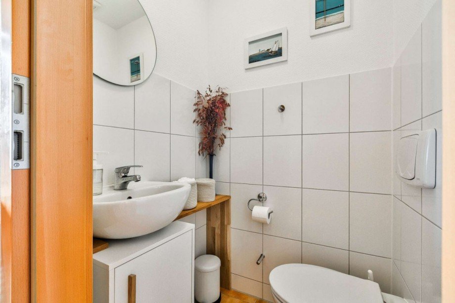 G�ste-WC im EG Haus Rheinsberg