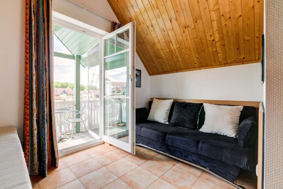 Schlafzimmer Reihenmittelhaus Rheinsberg