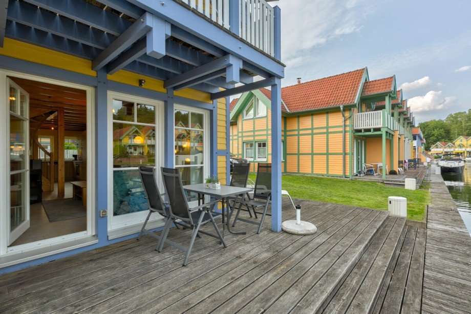 Terrasse Ferienhaus Rheinsberg