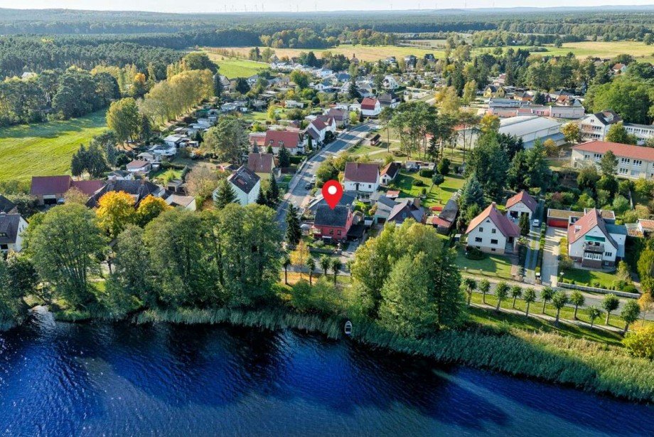 Wohnumfeld am Ufer des Muser Sees Einfamilienhaus M�llrose