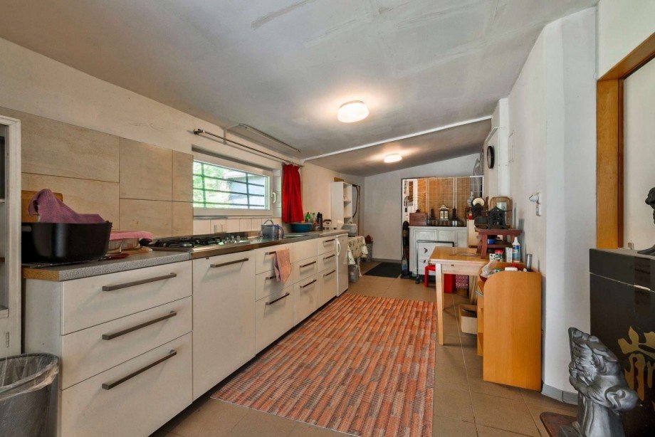 Offene K�chenzeile mit Essbereich Freizeitgrundst�ck Gr�nheide
