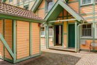 Bild (4cefef79f865a8c8d49b1a6a2e1c342a): Maritimes Ferienhaus am Wasser mit eigenem Bootsanleger im Hafendorf Rheinsberg