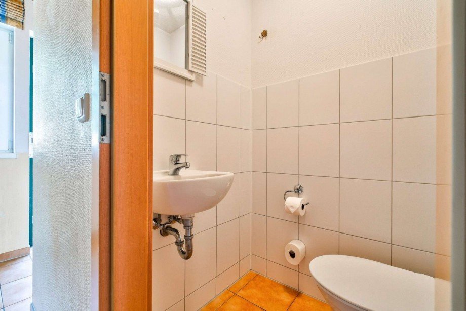 G�ste-WC im EG Reihenmittelhaus Rheinsberg