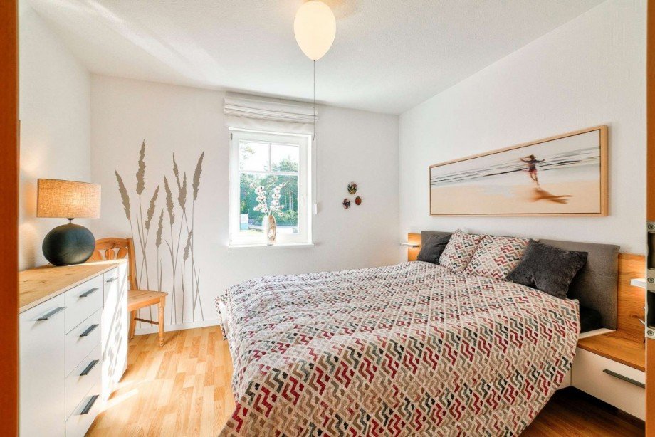 Gem�tliches Schlafzimmer im OG Haus Rheinsberg