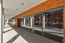 Au�enansicht des Hauseingangs POTSDAMER PLATZ: Bezugsfreie 2-Zimmer-Eigentumswohnung in Toplage