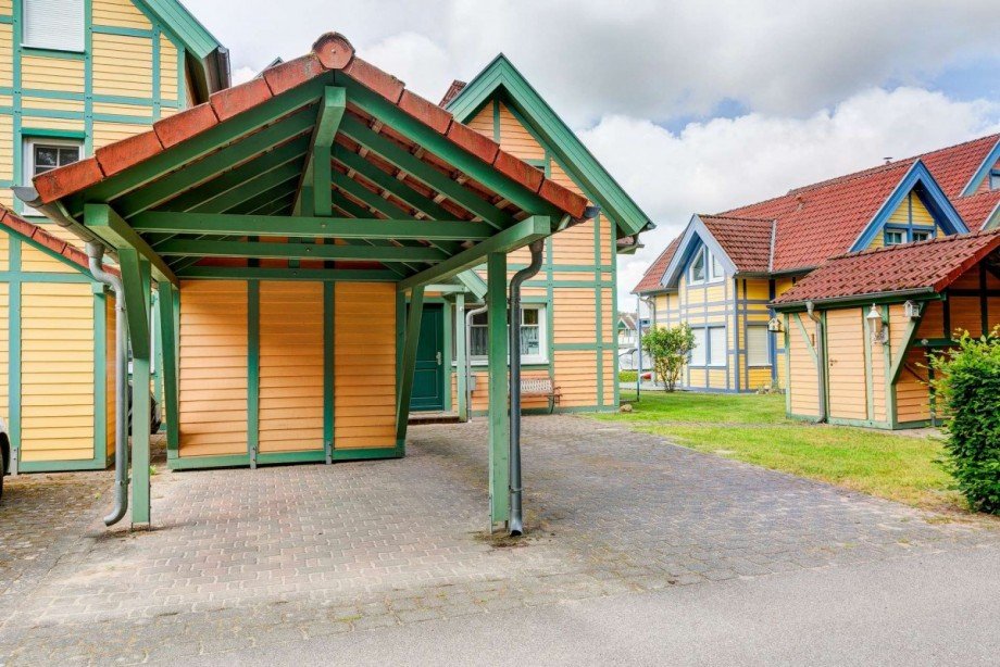 Carport Reihenmittelhaus Rheinsberg