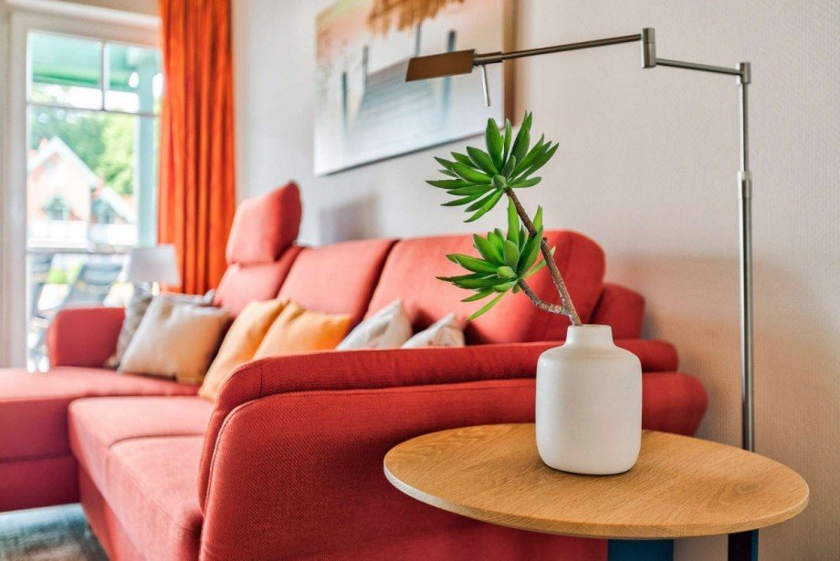 Wohnzimmer / Couchecke Haus Rheinsberg