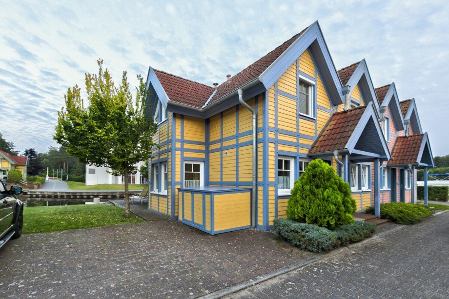 Hausansicht Ferienhaus Rheinsberg