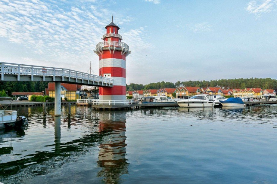 Hafenansicht Haus Rheinsberg