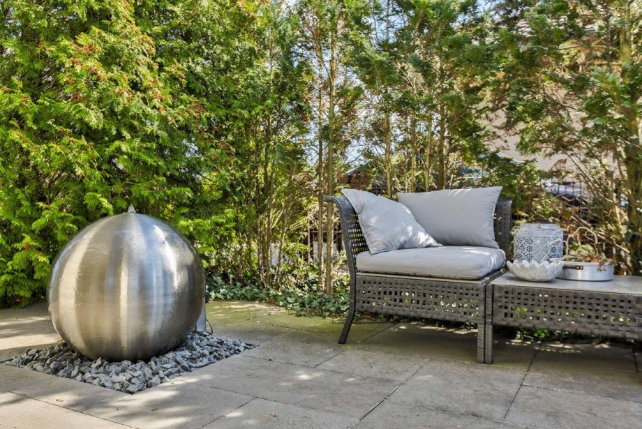 Garten mit Sitzgelegenheit Einfamilienhaus Bernau bei Berlin