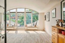 Wohnzimmer mit tollem Blick 3 Zimmer auf 93 m� | Dachgeschoss | S�dbalkon | Aufzug | Berlin-Pankow