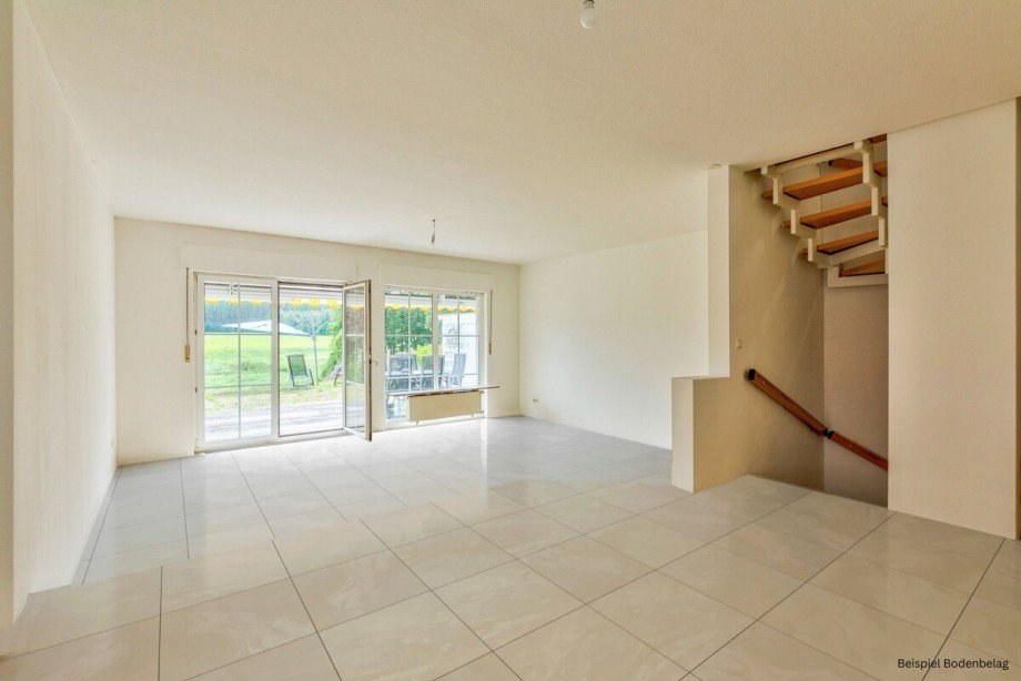 Wohnzimmer Doppelhaush�lfte Wandlitz