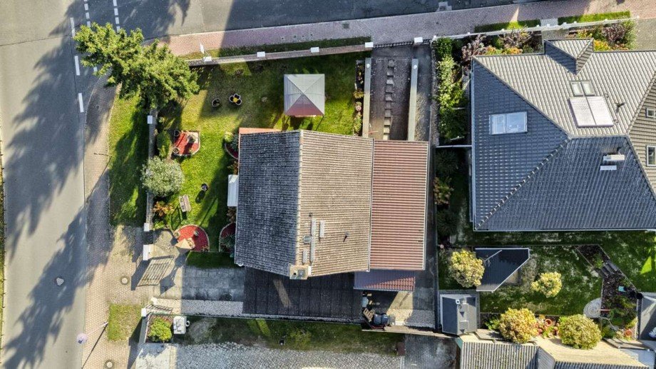 Luftaufnahme des Grundstu Einfamilienhaus M�llrose