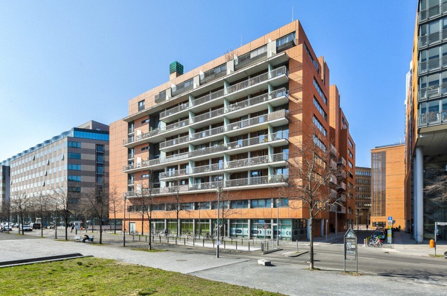 Geb�udeansicht mit Umgebung Etagenwohnung Berlin