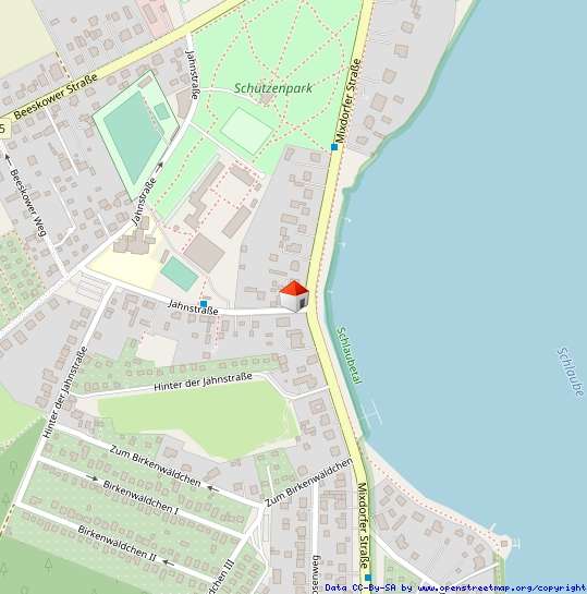 Lageplan Einfamilienhaus M�llrose