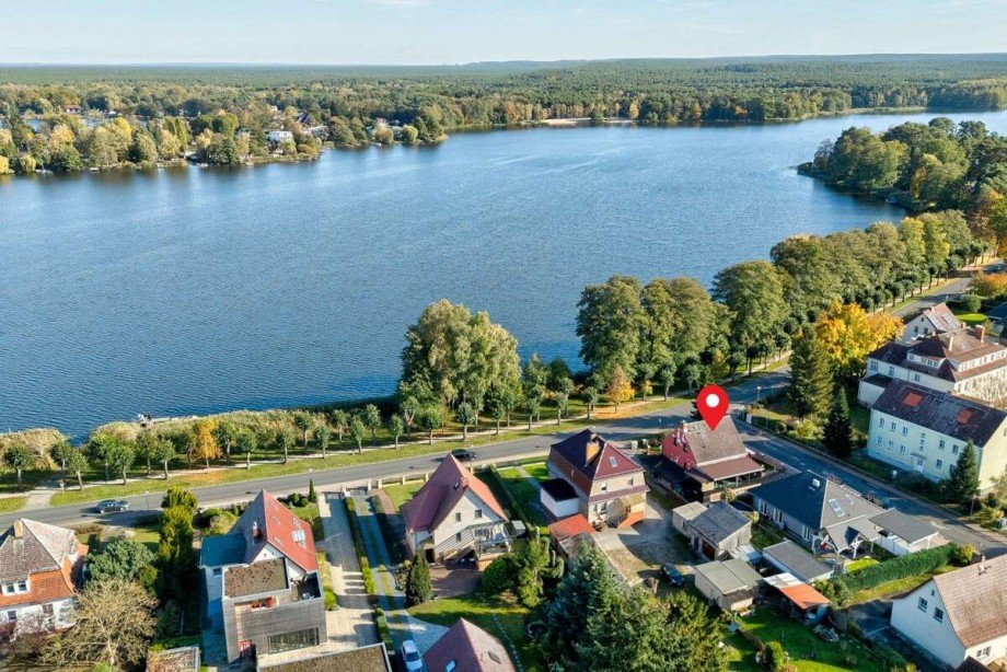 Unverbaubarem Blick uden Muser See Einfamilienhaus M�llrose