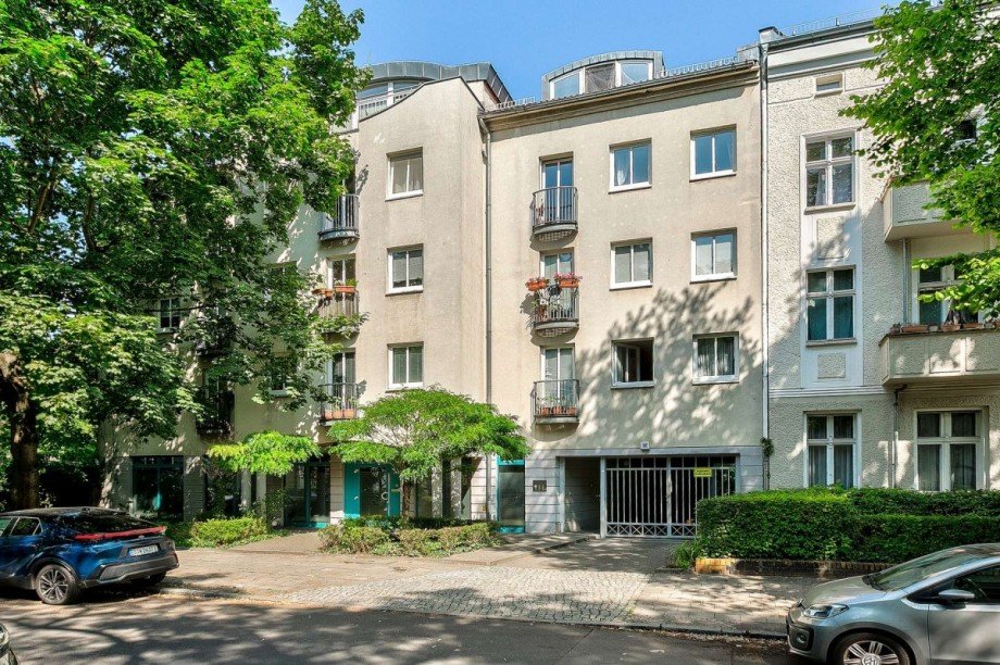 Hausansicht Dachgeschosswohnung Berlin