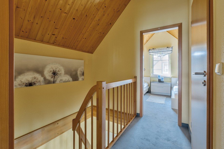 Flur im Obergeschoss Ferienhaus Rheinsberg