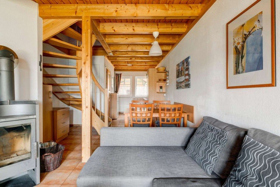 Wohnzimmer Reihenmittelhaus Rheinsberg