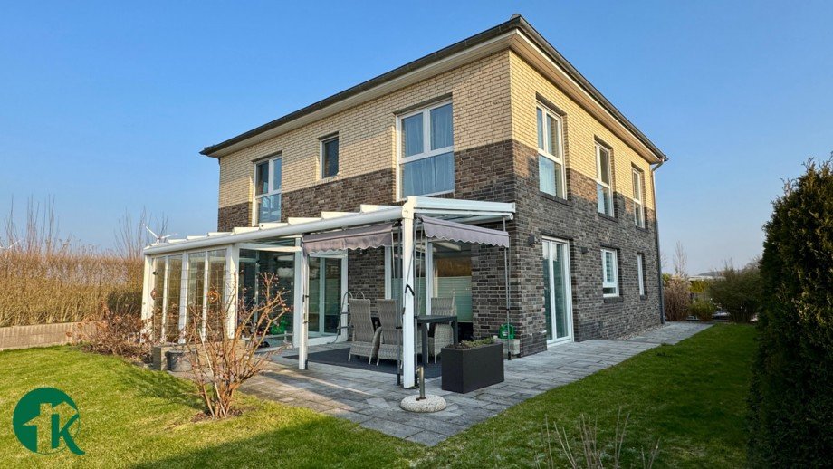 Hausansicht vom Garten Einfamilienhaus Bernau bei Berlin