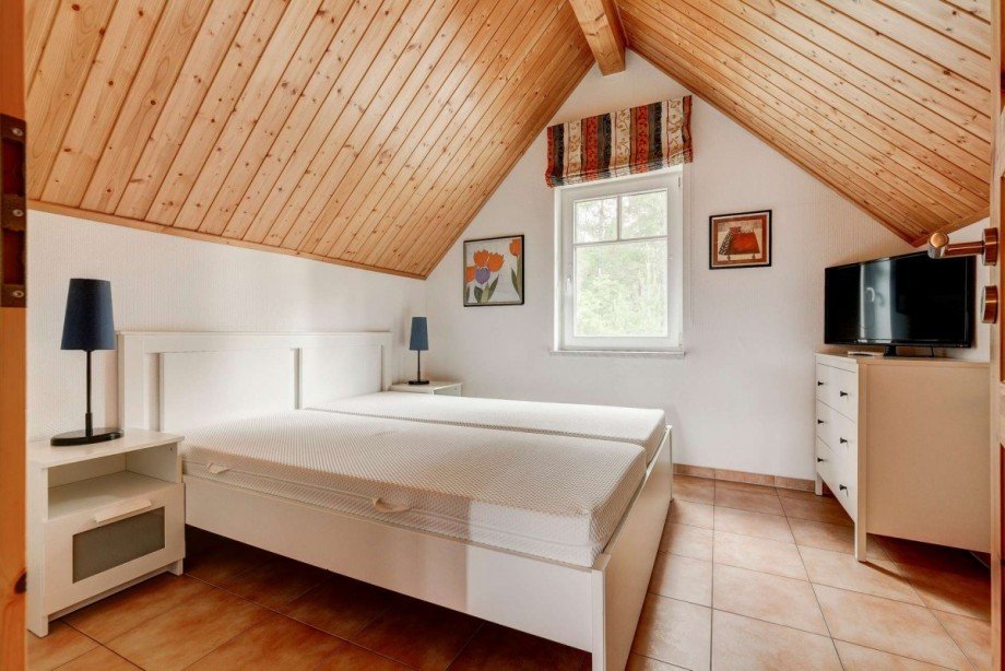 Schlafzimmer Reihenmittelhaus Rheinsberg