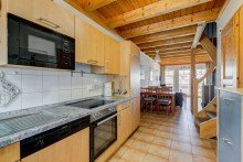 K�che Maritimes Ferienhaus am Wasser mit eigenem Bootsanleger im Hafendorf Rheinsberg