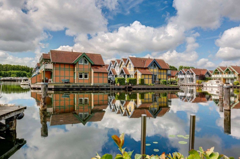 Maritimer Ausblick Reihenmittelhaus Rheinsberg