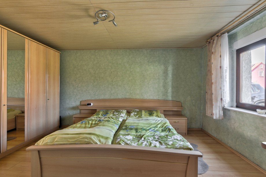 Schlafzimmer im EG Einfamilienhaus Bad Belzig