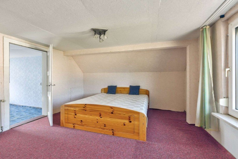 Schlafzimmer 1 mit Dachgeschoss Einfamilienhaus Ziltendorf