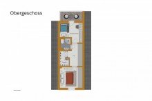 Grundriss Ferienhaus am Wasser: mit privatem Bootsanleger und zus�tzlichem Hausboot