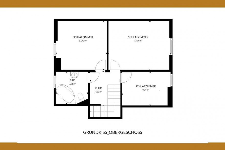 Grundriss Obergeschoss Einfamilienhaus M�llrose